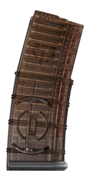 Elite Tactical Systems Group Carbon Smoke Gen 2 AR-15 Rifle Magazine with C