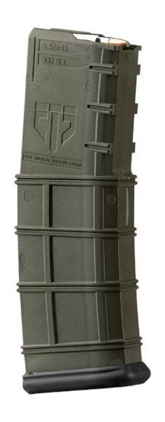 Elite Tactical Systems Group AR-15 Rifle Magazine OD Green Nylon .223/5.56