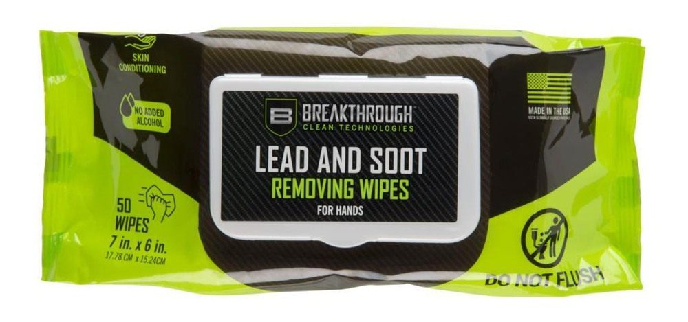 Breakthrough Clean Technologies Lead and Heavy Metal Removal Wipes 7inx6in view 4