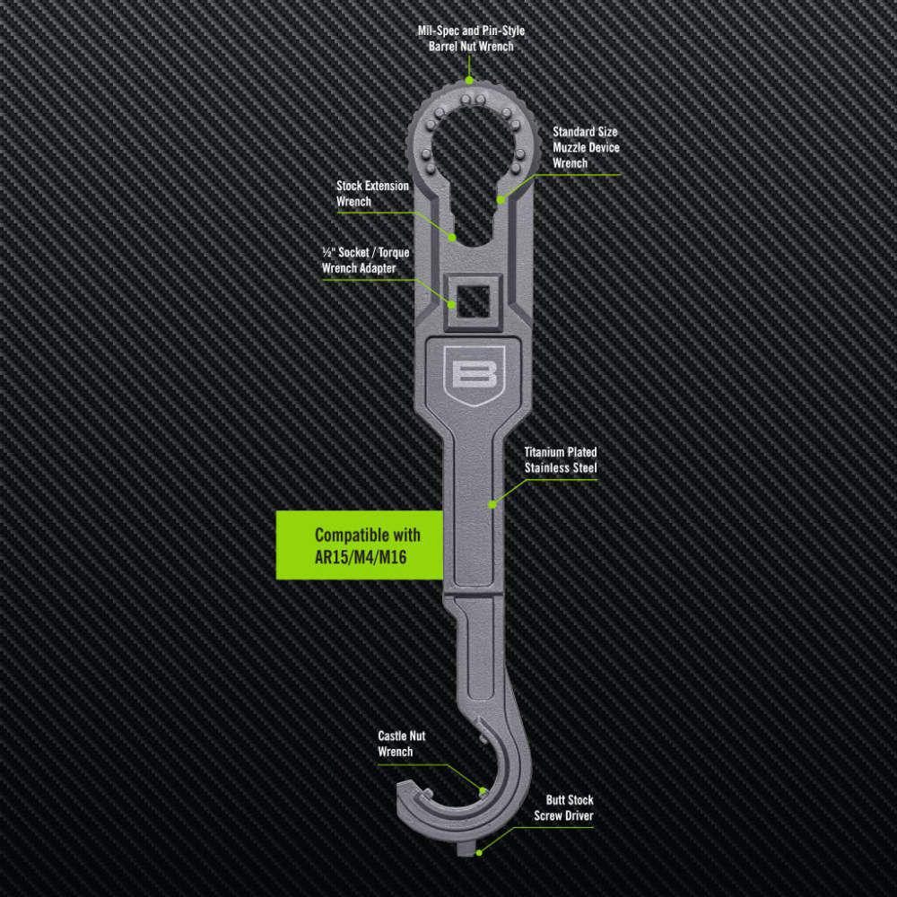 Breakthrough Clean Technologies Modern Sporting Rifle Armorers Wrench AR-15 view 2