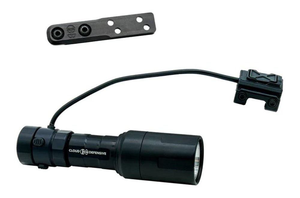 Cloud Defensive Rein Micro Rifle Weapon Light 1000 Lumen Black view 2