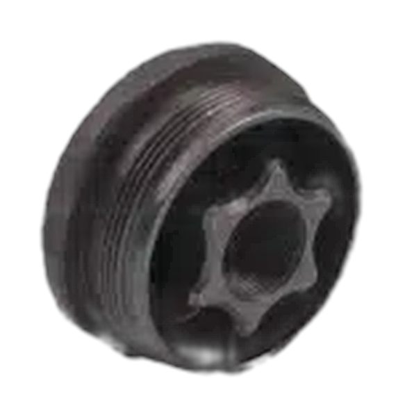 JK Armament HD Thread Mount Fits 11/16inx24 Cerakote Black