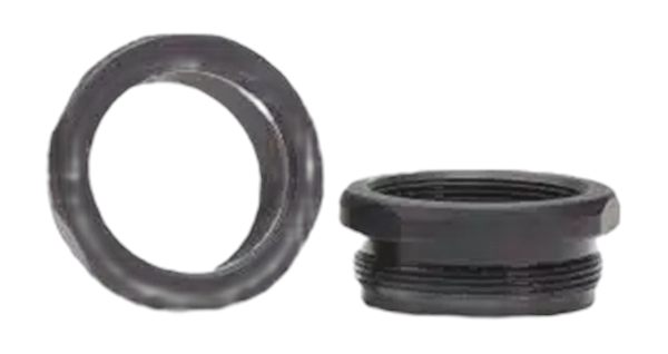 JK Armament Booster/3 Lug Adapter 1.203x28 TPI Threads Black Aluminum 1.55i