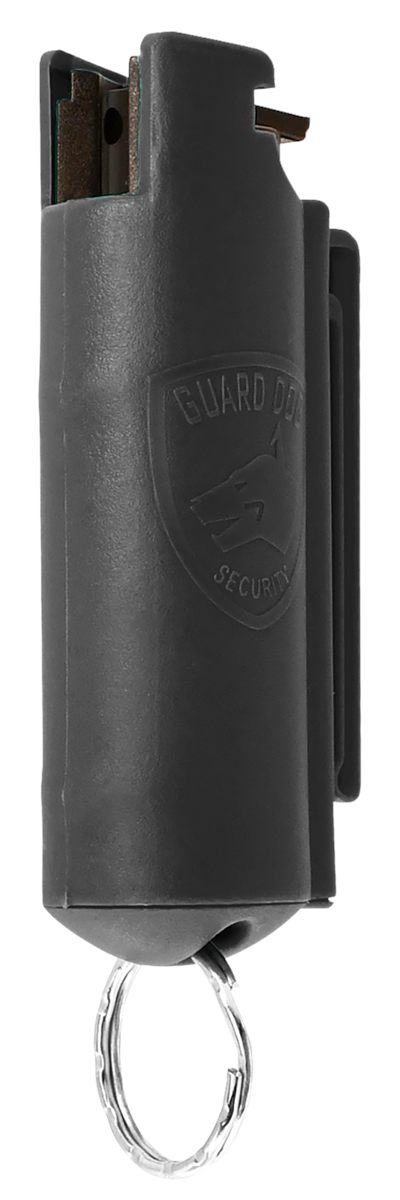 Skyline USA PSGDKCBK Pepper Spray Keyring Range 16 ft 0.50 oz Black