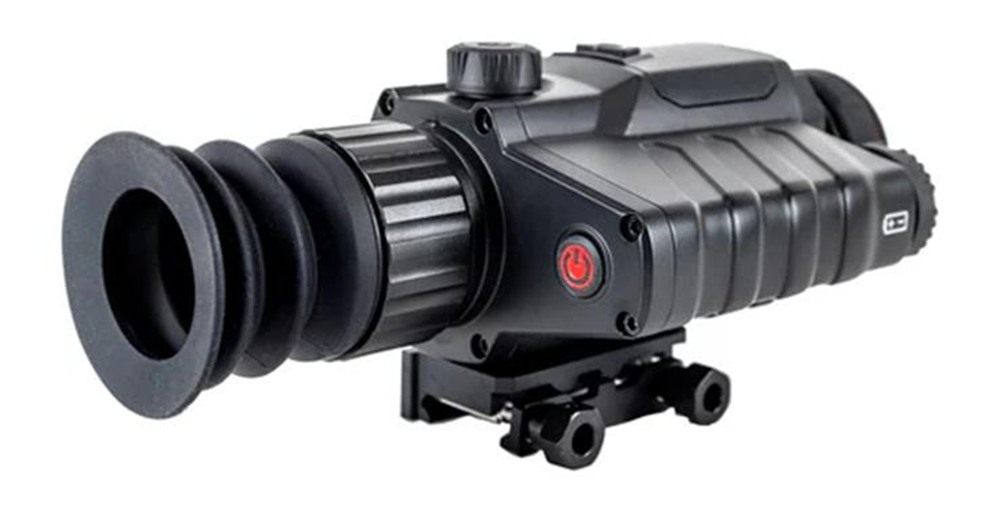 X Vision Impact 150 Thermal Rifle Scope 2.4-9.6x 5mm 384x288 Sensor Black view 3