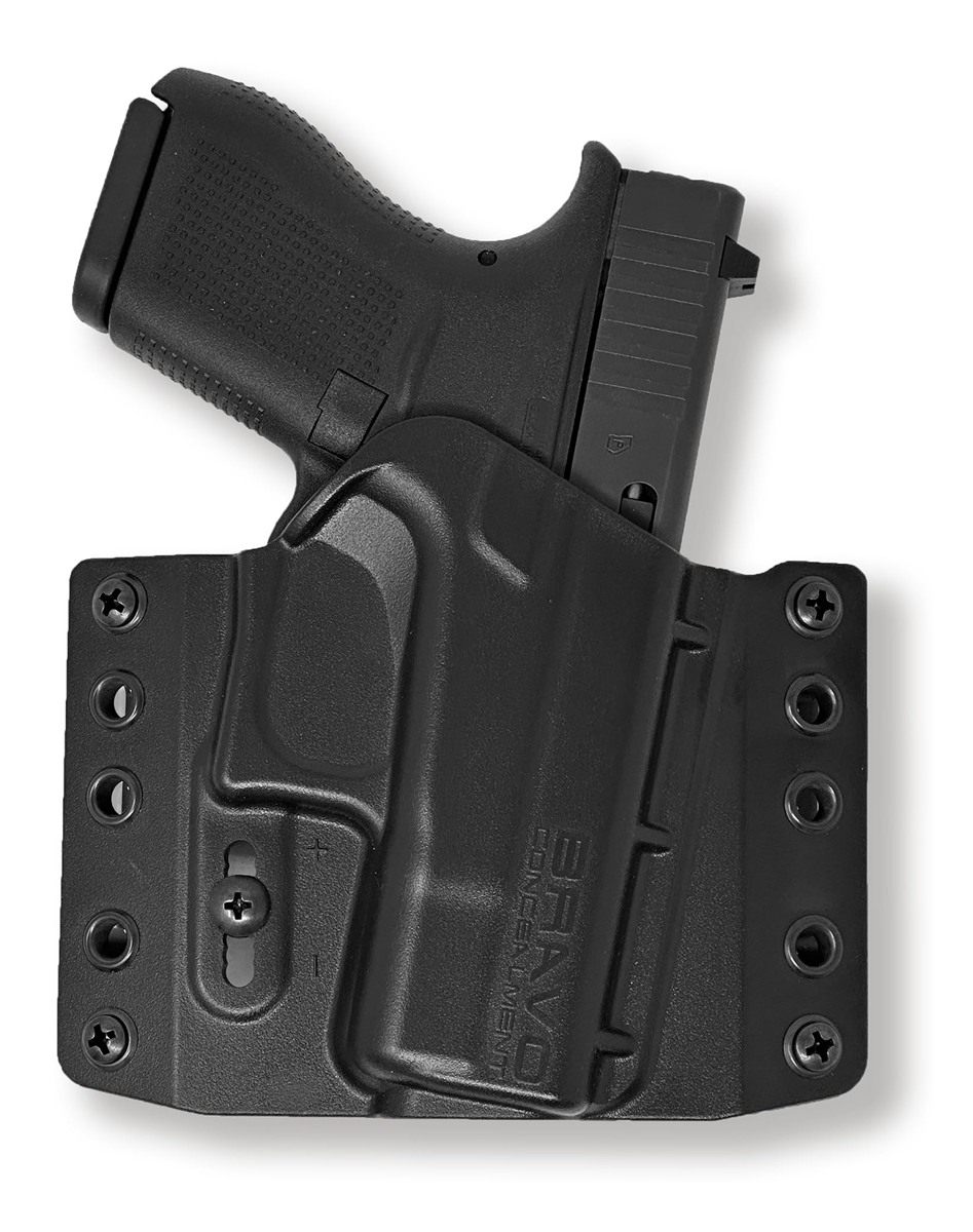 Bravo Concealment Holster for Glock 42 - OWB Concealed Carry - Outside The