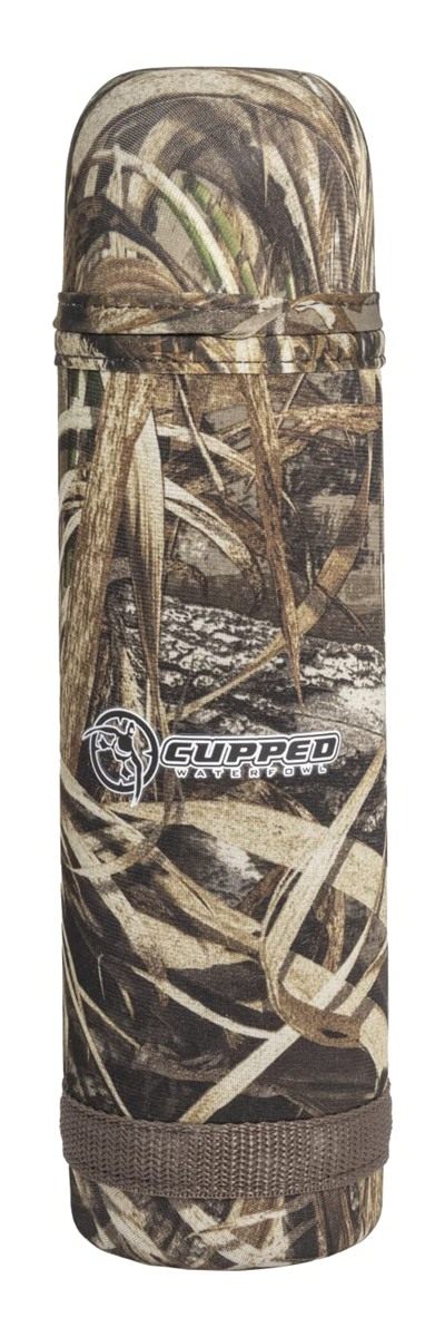 Cupped Waterfowl 1 Liter Hot/Cold Camo Thermos | Realtree MAX-7