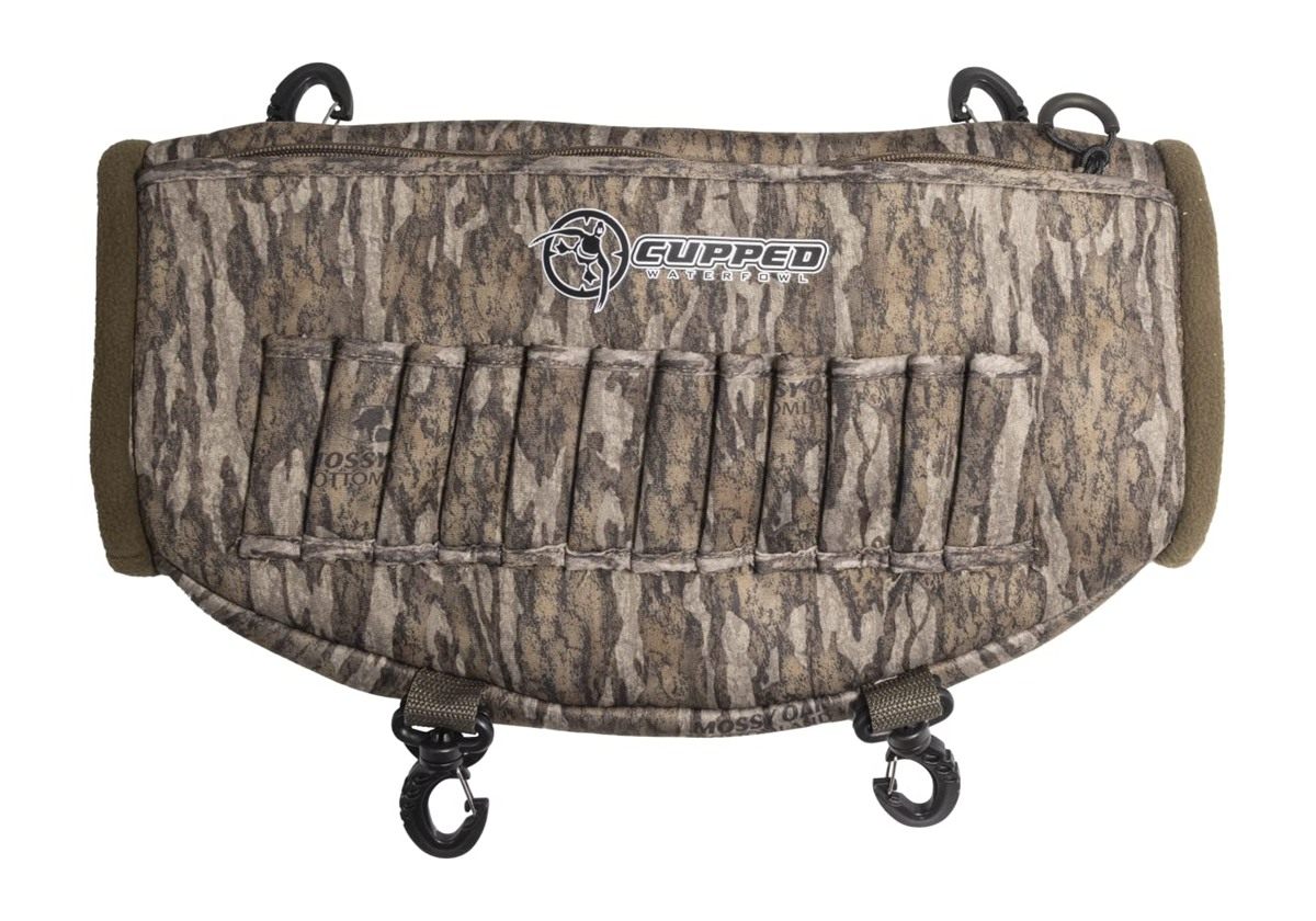 Cupped Waterfowl Deluxe Hunting Camo Hand Warmer, Fleece Lined Warming Pock