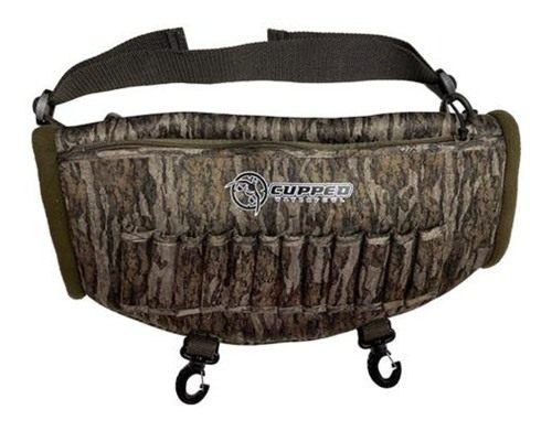 Cupped Waterfowl Deluxe Hunting Camo Hand Warmer, Fleece Lined Warming Pock view 2