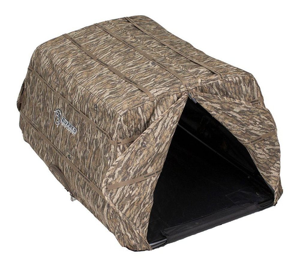 Rock Ridge Outdoors Cupped Hunting Dog Blind Mossy Oak Bottomland