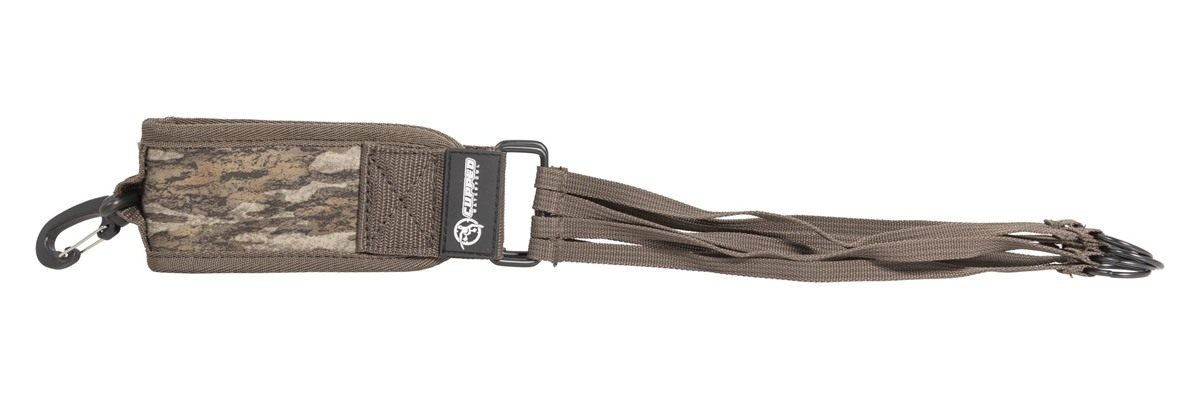 Cupped Waterfowl Metal Loop Duck Strap, Non-Slip Ring Carrier with 8 Powder