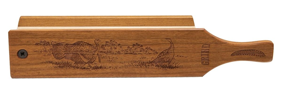 THE Grind Box Calls, Wooden Turkey Perfect for Novice and Pro Hunters, Mult