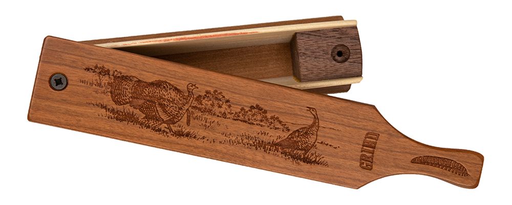 THE Grind Box Calls, Wooden Turkey Perfect for Novice and Pro Hunters, Mult view 2