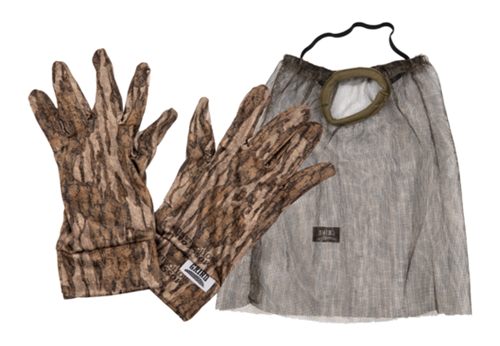 Rock Ridge Outdoors The Grind Face Mask and Glove Combo Mossy Oak Bottomlan