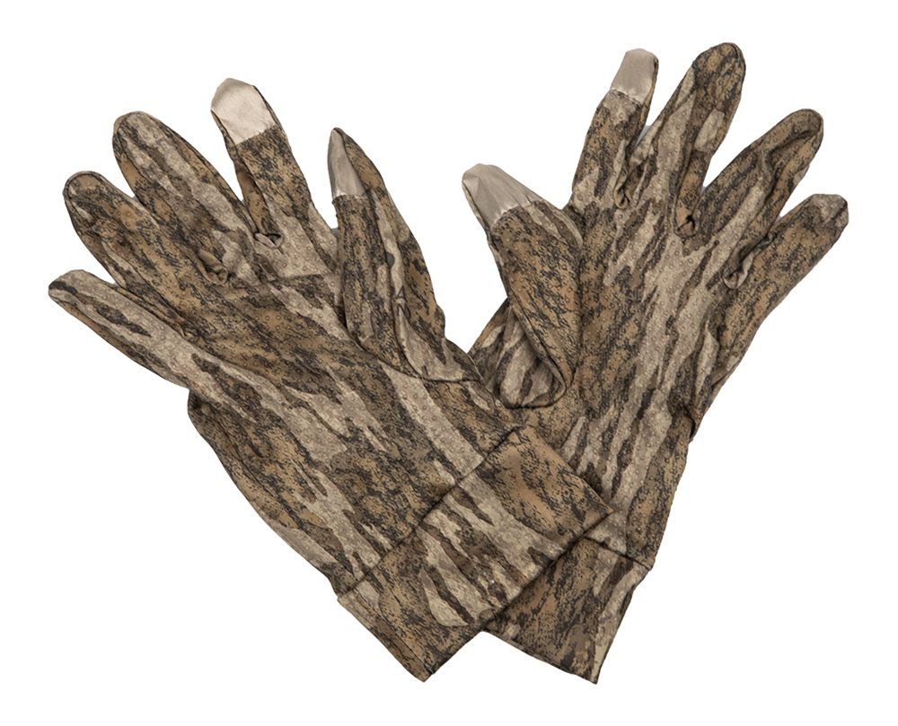 THE Grind MO Bottomland Camo Turkey Gloves, Lightweight Touchscreen Compati view 2