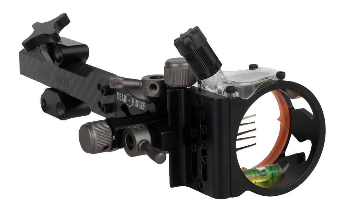 Dead Ringer Tackdriver Carbon DT Black Series Bow Sight, with Alloy and Int