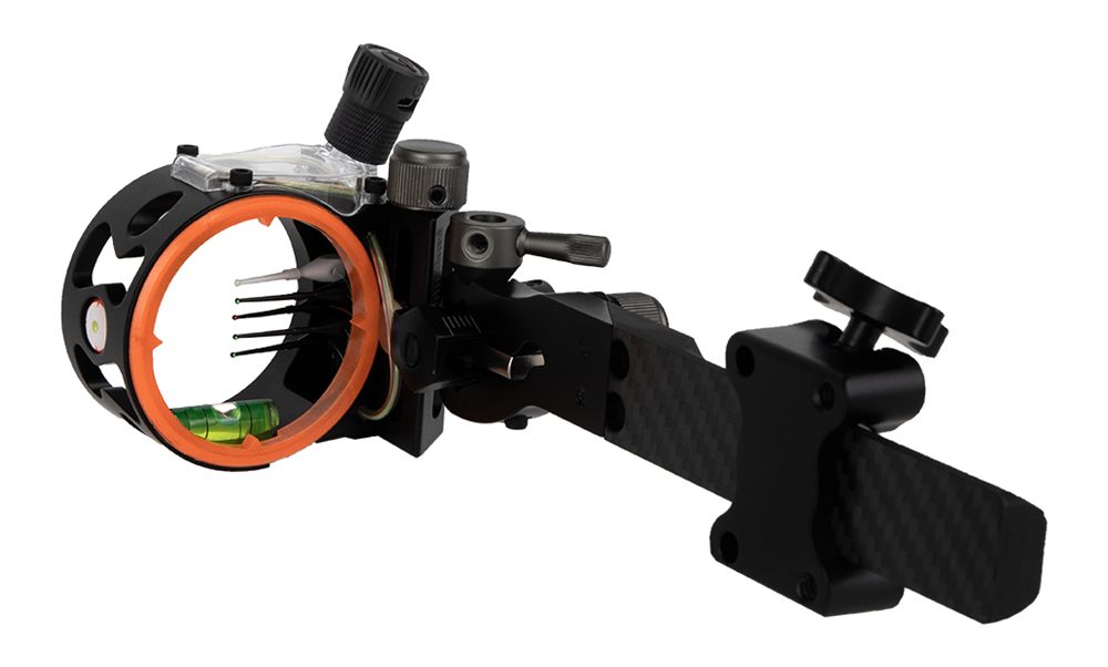 Dead Ringer Tackdriver Carbon DT Black Series Bow Sight, with Alloy and Int view 4