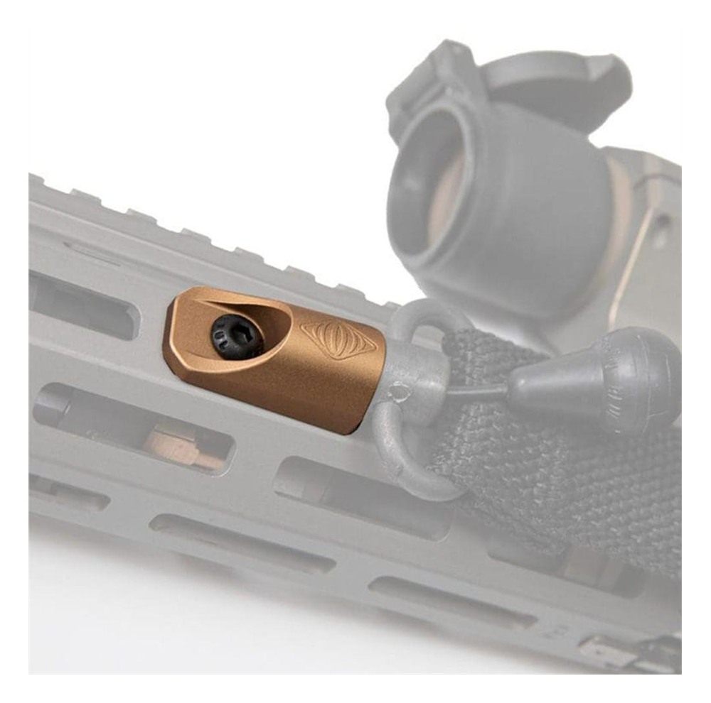 Reptilia 100124 QD M-Lok Sling Socket FDE 7075-T6 Aluminum Mount view 2