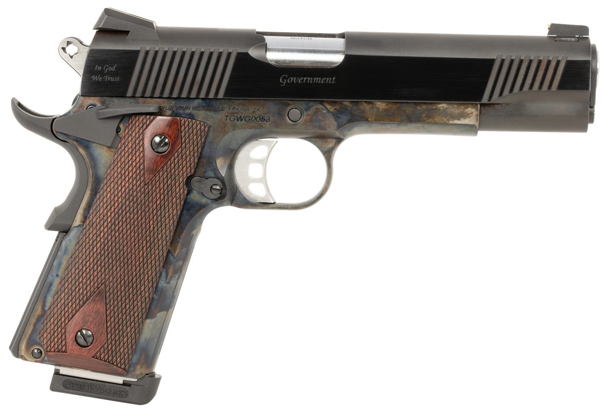 Italian Firearms Group Tyler Gun Works TGWGVCC45 Custom 1911 Government Ful