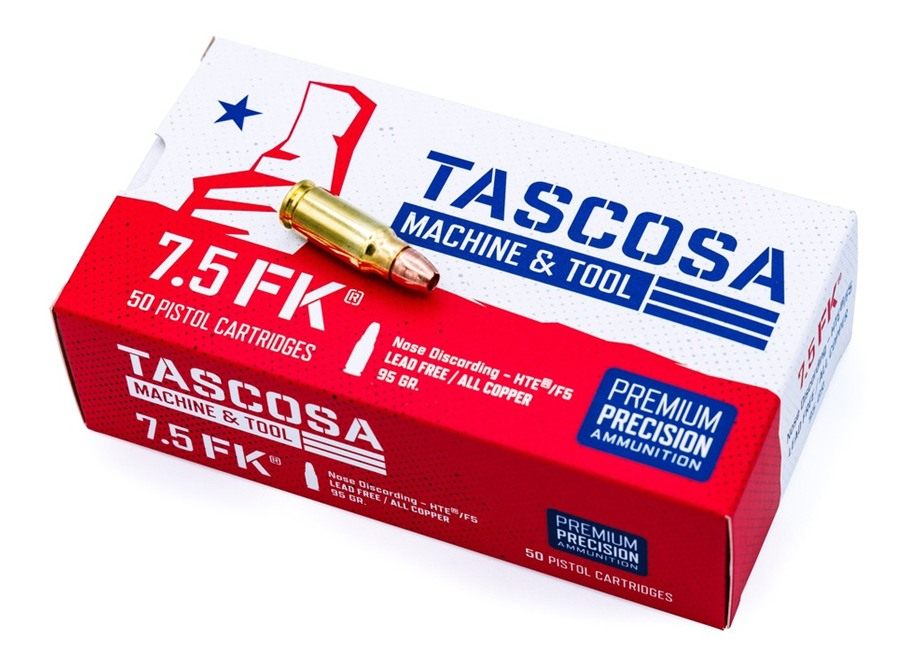 FK Brno Tascosa Ammunition TMTAMMOF5 7.5FK 95gr Hollow Point 50 Per Box/12 view 2