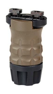 Samson Manufacturing M-LOK Vert Grip Shrt Gren FDE