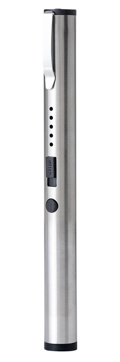 Skyline USA SGGDELSL Stun Gun Mini Pen Silver Includes Belt Clip/USB Charge