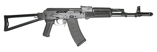 Riley Defense Inc RAK102SF RAK Classical 7.62x39mm 30+1 16.25" 4150 Nitride Barrel, Mil-Spec Stamped Steel Receiver, Polymer Upper & Lower Handguards, Side Folding Black Metal Stock, Polymer Grip view 3