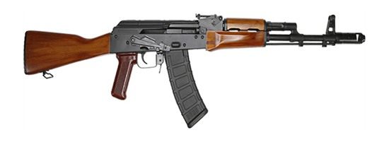 Riley Defense RAK74-C Rifle 5.45x39mm 30/rd Magazine 16.25" Barrel Teak Furniture view 2