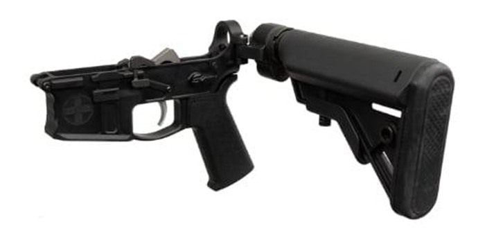 Shield Arms SA-SA15FB Complete Lower Receiver Multi Aluminum Black Anodized view 3