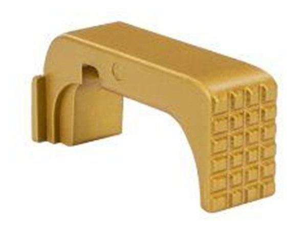 Shield Arms Handgun Magazine Catch Release for Glock 43X/48 Gold view 3