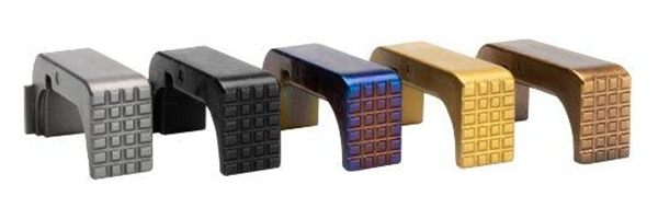 Shield Arms Handgun Magazine Catch Release for Glock 43X/48 Bronze view 2
