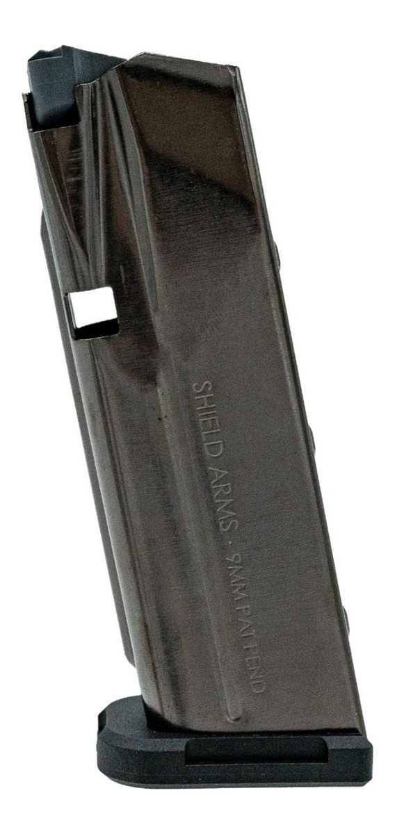 Shield Arms SAS15BLKNGEN3 S15 Magazine Gen 3 15rd Flush 9mm Luger Fits Gloc