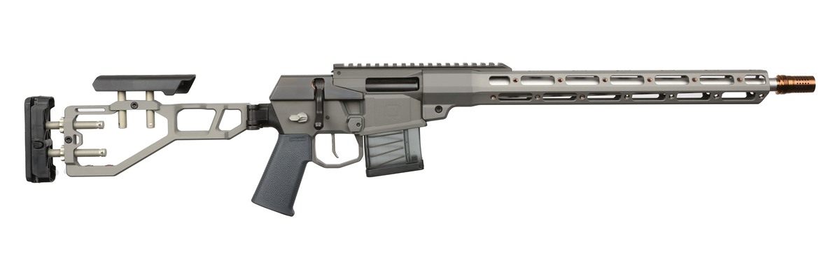 Q MINIFIX55616INGRAY Fix 5.56x45mm Nato 16in Tapered Barrel, Gray, Fully Ad