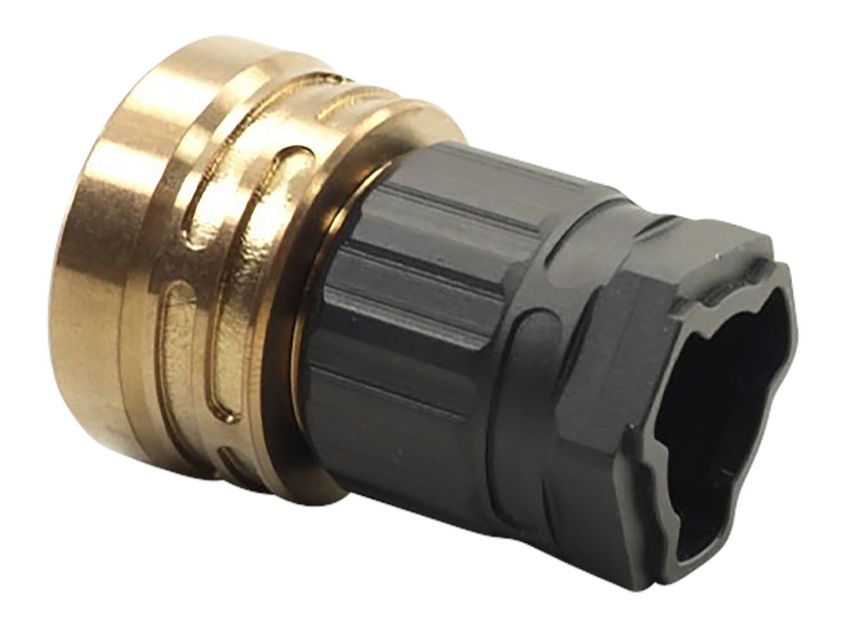 Q ACCE9MOUNTTRILUGBLACK Erect9r Three-Way Mount Black, Fits HK 3-Lug for 9m