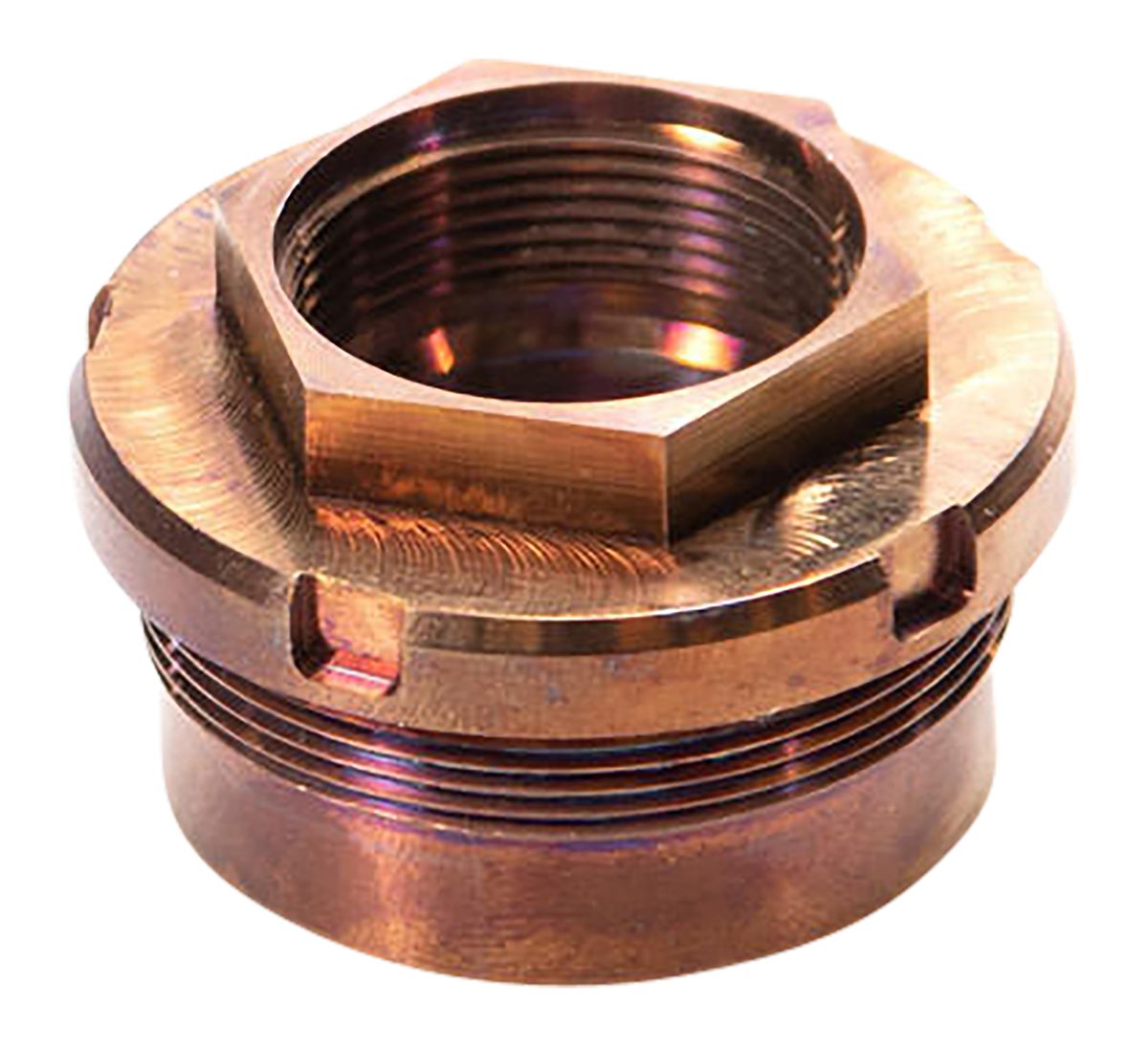 Q Plan-B Omega XL 1.375inx24 tpi HUB, 17-4 Copper Stainless Steel, Fits Che
