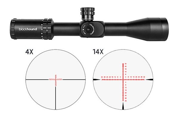 Blackhound Optics BKH SCP Gnesis 4-14X44 30M FFP