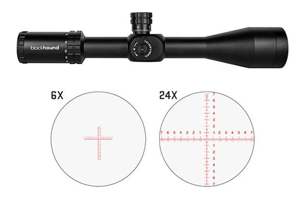Blackhound Optics BKH SCP Gnesis 6-24X50 30M FFP