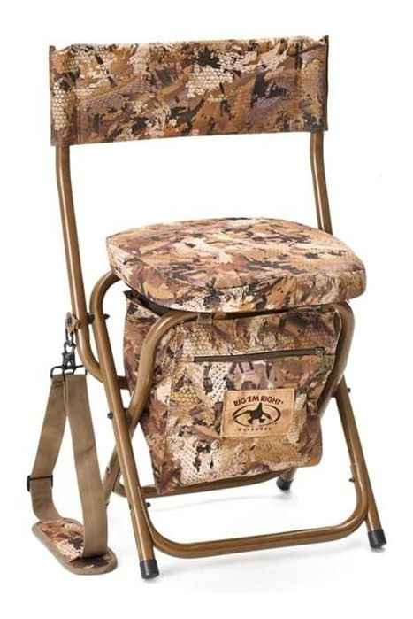 AdvenTec dba Rig Em Outdoors Hyde Stool Gore Optifade Marsh view 2