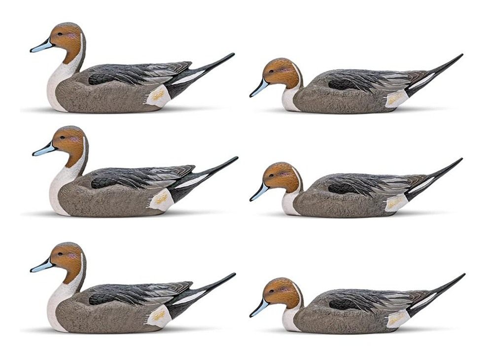 Rig Em Waterfowl Mainline Decoys, 6 Pack, Pintail (333-P) view 2
