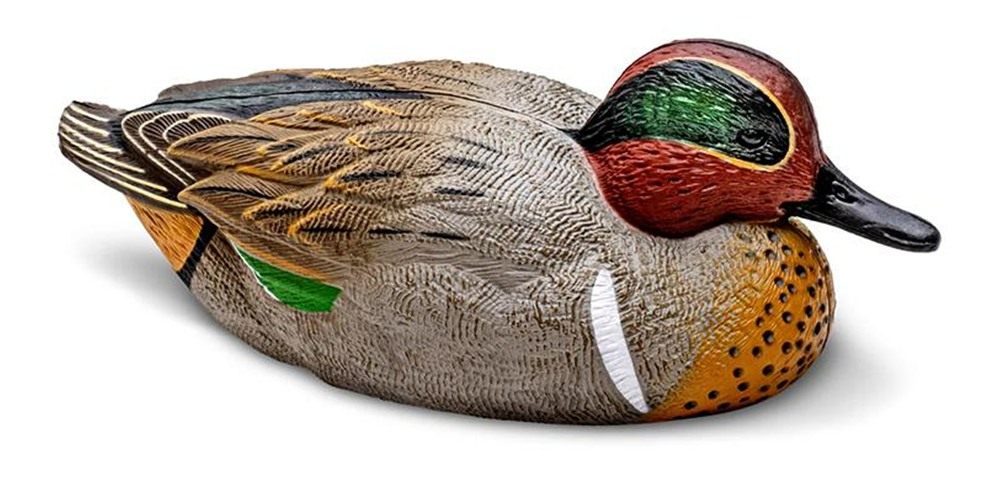 Rig Em Waterfowl Mainline Decoys, 12 Pack, Green-Winged Teal (333-GT) view 3