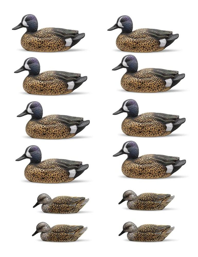 AdvenTec dba Rig Em Outdoors Mainline Series Blue-Winged Teal Duck Decoy 12