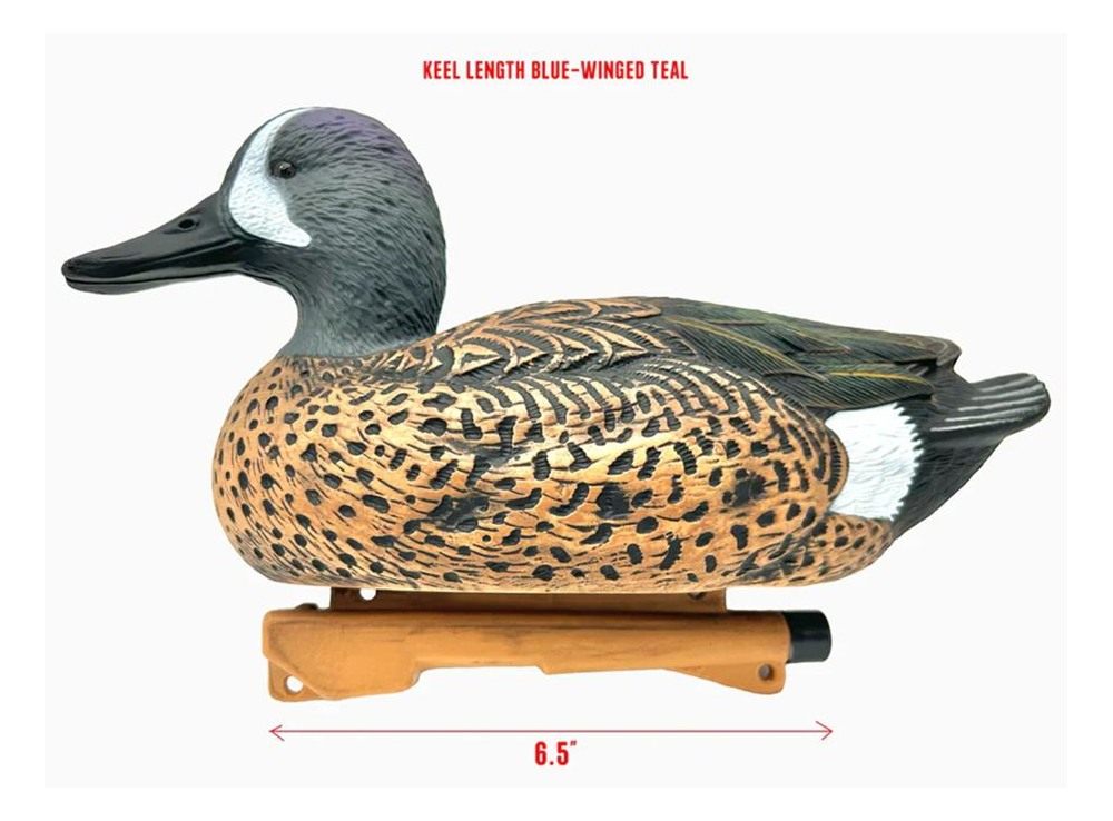 AdvenTec dba Rig Em Outdoors Mainline Series Blue-Winged Teal Duck Decoy 12 view 2