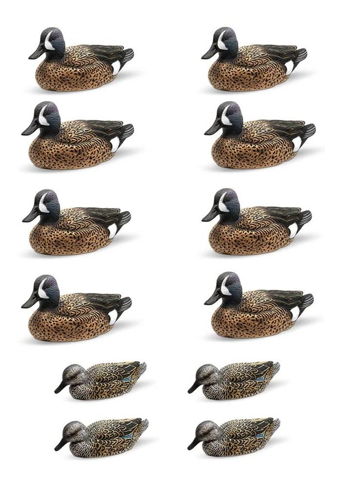 AdvenTec dba Rig Em Outdoors Mainline Series Blue-Winged Teal Duck Decoy 12 view 4
