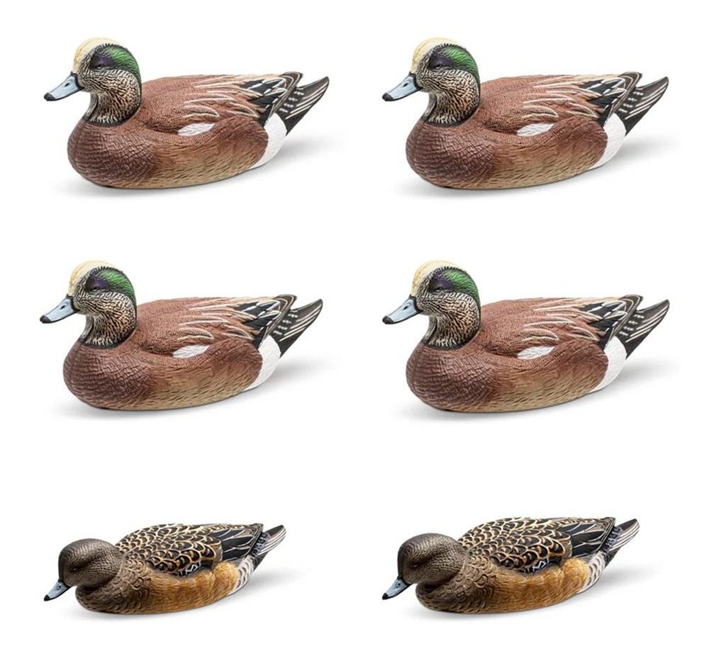 AdvenTec dba Rig Em Outdoors Mainline Series Wigeon Duck Decoy 6/ct view 2