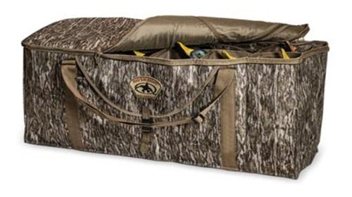 AdvenTec dba Rig Em Outdoors 12-Slot Deluxe Duck Decoy Bag Mossy Oak Bottom