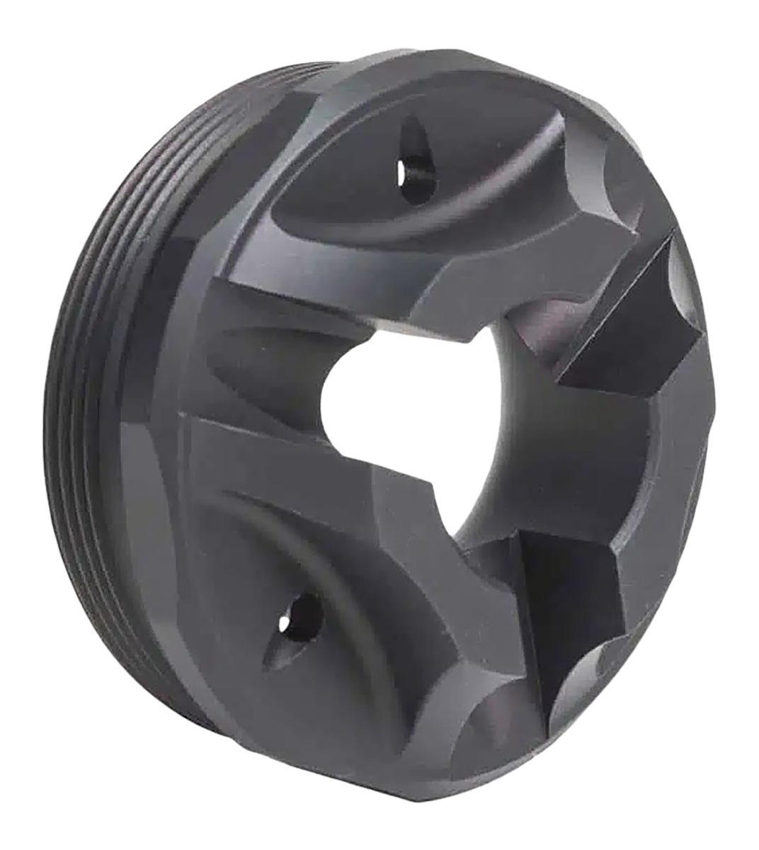 JK Armament Breacher End Cap 12 Gauge Fits Aluminum Hard Anodized Black
