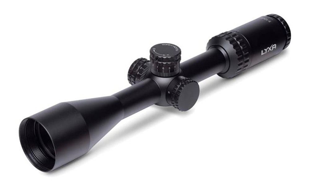 Viridian Green Laser Exclusive Lyxa Rifle Scope 3-12x44 1in SFP BDC MOA Non view 2