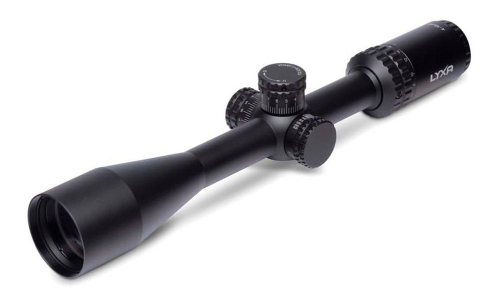 Viridian Green Laser Exclusive Lyxa Rifle Scope 4-16x44 1in SFP BDC MOA Non