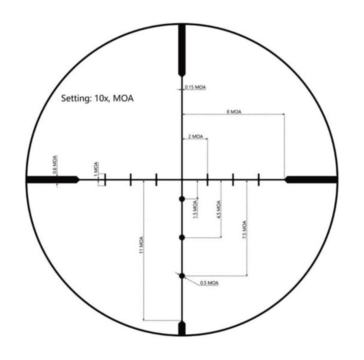 Viridian Green Laser Exclusive Lyxa Rifle Scope 4-16x44 1in SFP BDC MOA Non view 2