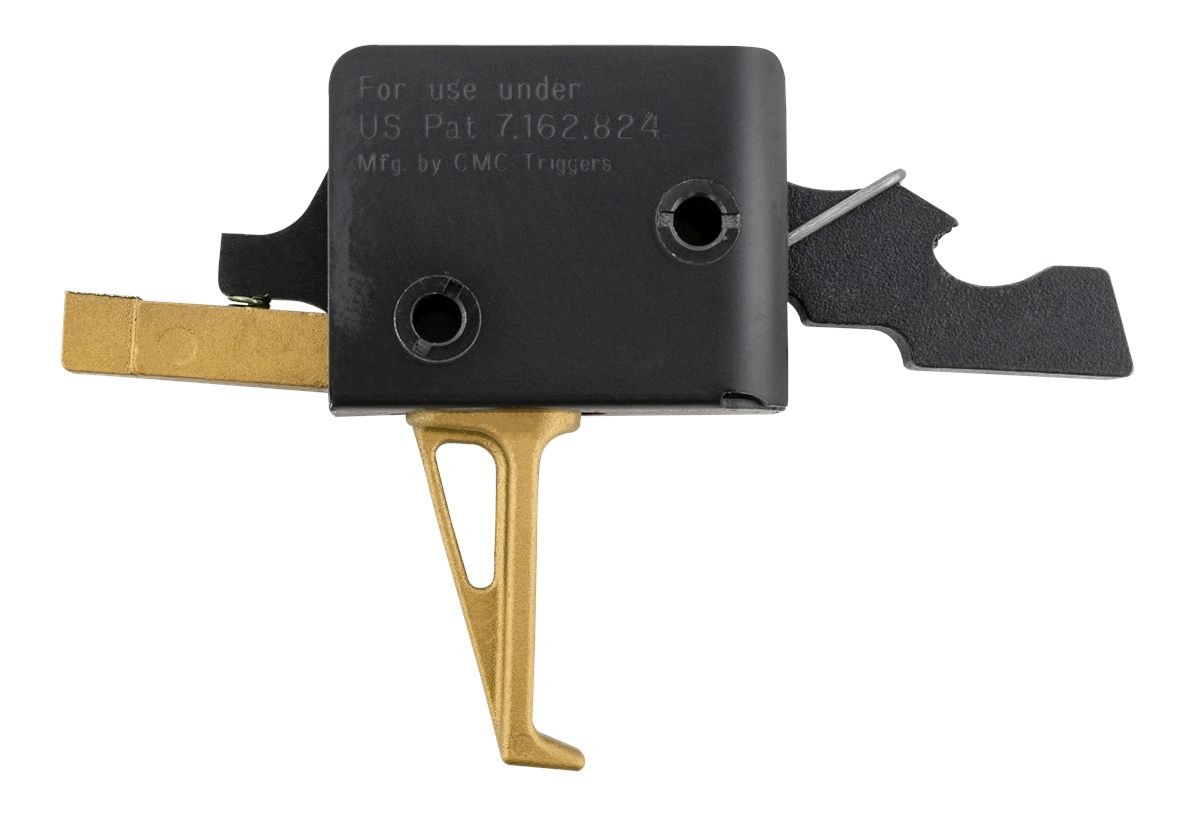 CMC Triggers 91503GF Drop-In Gold Finger Single-Stage Flat w/ 3.50 lbs Draw